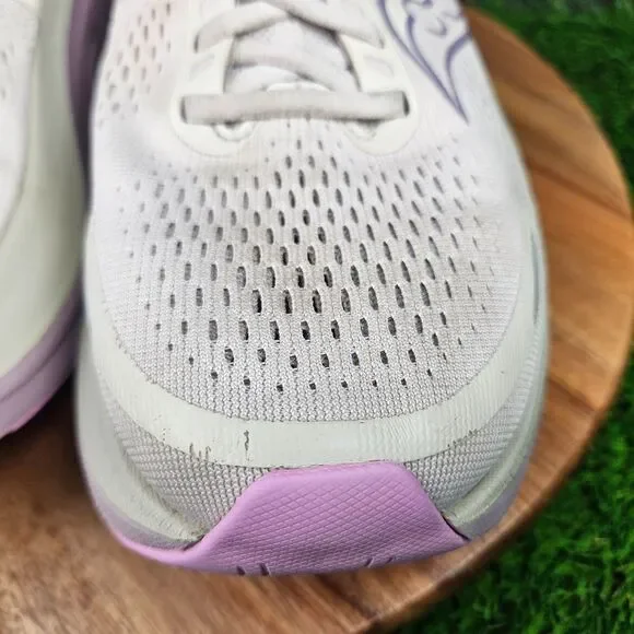 Saucony Guide 18 Moon Quail Womens Size 10 Cream Athletic Running Shoes Sneakers - Picture 9 of 14